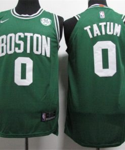 Celtics 0 Jayson Tatum Green Nike Youth Jersey