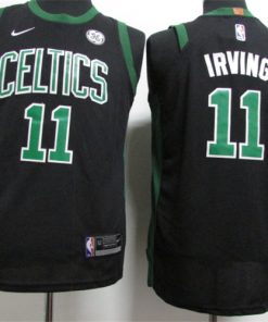 Celtics 11 Kyrie Irving Black Youth Nike Jersey