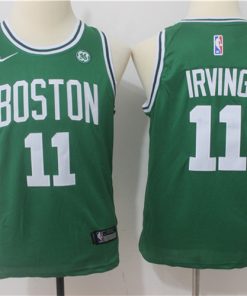Celtics 11 Kyrie Irving Green Nike Youth Swingman Jersey