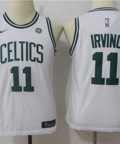 Celtics 11 Kyrie Irving White Nike Youth Swingman Jersey