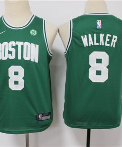 Celtics 8 Kemba Walker Green Youth Swingman Jersey