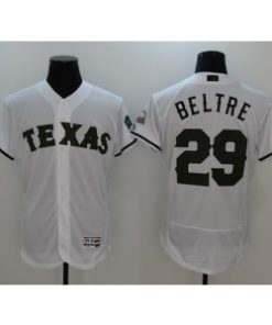MLB Rangers 29 Adrian Beltre White Flexbase Men Jersey