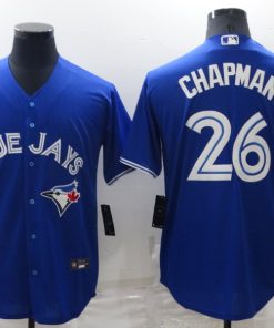 Men's Toronto Blue Jays #26 Matt Chapman Royal Cool Base Stitched Jersey