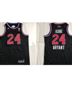 NBA Lakers 24 Black All Star Men Jersey