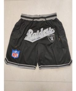 NFL Las Vegas Raiders Black Shorts