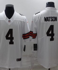 Nike Browns 4 Deshaun Watson White Vapor Limited Jersey
