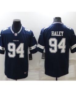 Nike Cowboys 94 Charles Haley Navy Vapor Untouchable Limited Men Jersey