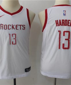 Rockets 13 James Harden White Youth Nike Swingman Jersey