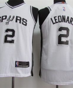 Spurs 2 Kawhi Leonard White Youth Nike Jersey