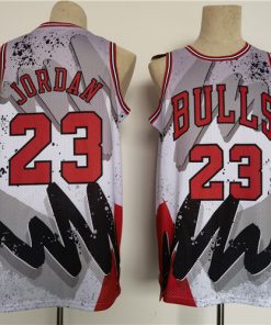 Men's Chicago Bulls #23 Michael Jordan Hip Hop Jersey