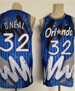 Men's Orlando Magic #32 Shaquille O'Neal Hip Hop Jersey