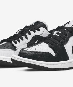 Air Jordan 1 Low Homage Black and White Shoes