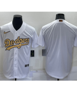 MLB Dodgers Blank White 2022 All-Star Cool Base Men Jersey
