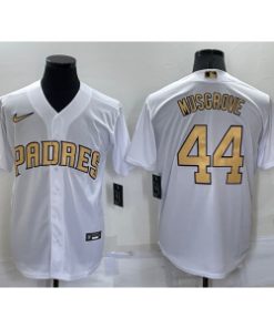 MLB Padres 44 Joe Musgrove White 2022 All-Star Cool Base Men Jersey