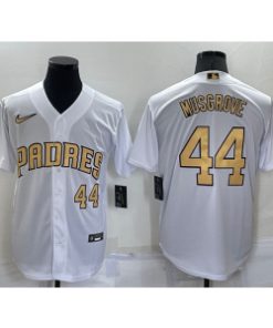 MLB Padres 44 Joe Musgrove White 2022 All-Star Nike Cool Base Men Jersey