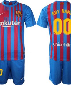 Men's Barcelona Custom Jersey With Shorts