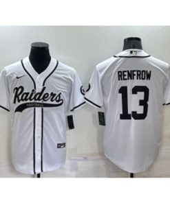 Nike Raiders 13 Hunter Renfrow White Vapor Baseball Limited Men Jersey
