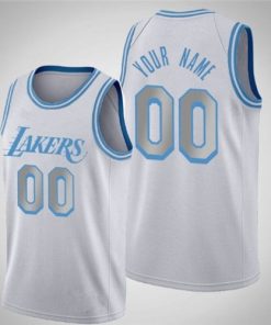 Los Angeles Lakers NBA 2020 New Arrival Personalized Name white Jersey