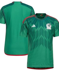 Men's Mexico Blank Green Home Soccer Jersey