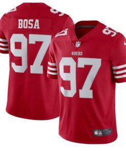 Men's San Francisco 49ers #97 Nike Bosa 2022 New Scarlet Vapor Untouchable Limited Stitched Football Jersey