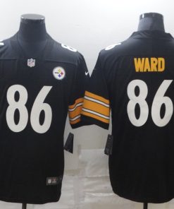 Men's Steelers #86 Hines Ward Black Stitched limited NFL Jersey