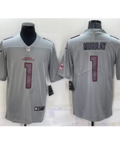 Nike Cardinals 1 Kyler Murray Gray Atmosphere Fashion Vapor Limited Men Jersey