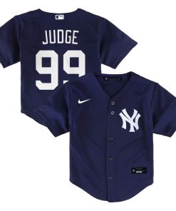 Toddler Nike Aaron Judge Navy New York Yankees Alternate Player Jersey
