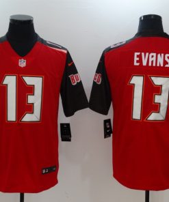 Buccaneers #13 Mike Evans Red Team Color Men's Stitched NFL Vapor Limited Jersey