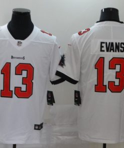 Buccaneers #13 Mike Evans White Men's Stitched NFL New Limited Jersey