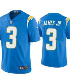 Men's Los Angeles Chargers #3 Derwin James Jr. Blue Vapor Untouchable Limited Stitched Jersey