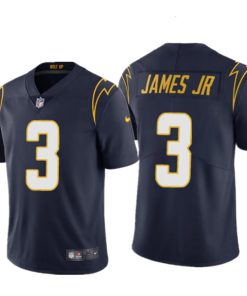 Men's Los Angeles Chargers #3 Derwin James Jr. Navy Vapor Untouchable Limited Stitched Jersey
