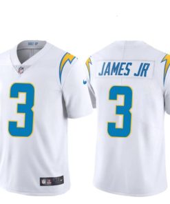 Men's Los Angeles Chargers #3 Derwin James Jr. White Vapor Untouchable Limited Stitched Jersey