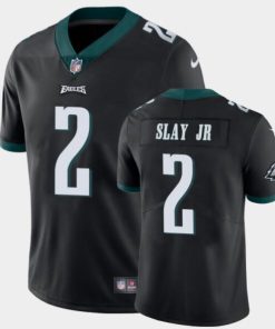Men's Philadelphia Eagles #2 Darius Slay JR Black Vapor Untouchable Limited Stitched Jersey