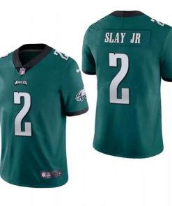 Men's Philadelphia Eagles #2 Darius Slay JR Green Vapor Untouchable Limited Stitched Jersey