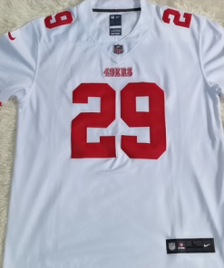 Men’s San Francisco 49ers #29 Talanoa Hufanga White 2022 New Scarlet Vapor Untouchable Limited Stitched Football Jersey