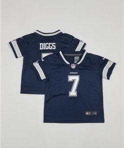 Toddlers Dallas Cowboys #7 Trevon Diggs Navy Vapor Limited Stitched Jersey