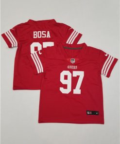Toddlers San Francisco 49ers #97 Nick Bosa Red Vapor Untouchable Limited Stitched NFL Jersey