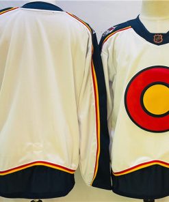 Avalanche Blank White Reverse Retro Adidas Jersey