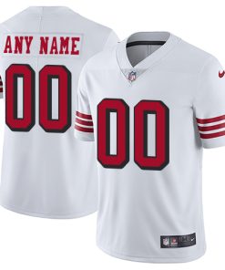 Men's San Francisco 49ers White Rush Color Limited Stitched NFL Jersey