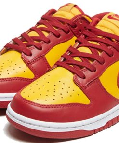 Men's Dunk Low SP Burgundy Gold Shoes