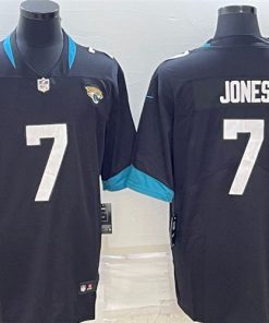 Men's Jacksonville Jaguars #7 Zay Jones Black Vapor Untouchable Limited Stitched Jersey