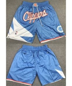 NBA Los Angeles Clippers Blue Shorts (Run Small)