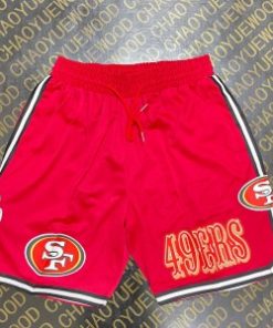 NFL 49ERS Red Shorts
