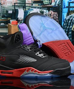 Nike Air Jordan 5 Black Shoes