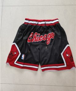 Men's Chicago Bulls 2022-23 City Edition Black Shorts (Run Small)