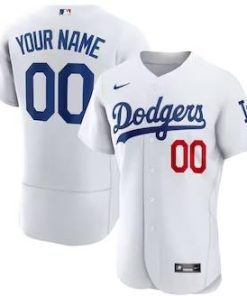 Youth Los Angeles Dodgers Customized White Stitched MLB Jersey