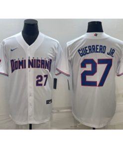 MLB Blue Jays 27 Vladimir Guerrero Jr. 2023 World Series Men Jersey