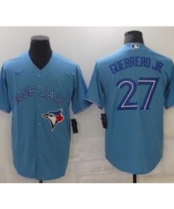 MLB Blue Jays 27 Vladimir Guerrero Jr. Blue Cool Base Men Jersey