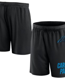 Men's Carolina Panthers Black Shorts