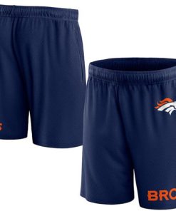 Men's Denver Broncos Navy Shorts